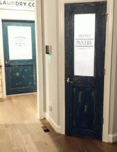 Load image into Gallery viewer, Flat Panel Pantry/Laundry Door With Glass - Tumbleweed Home Furnishings