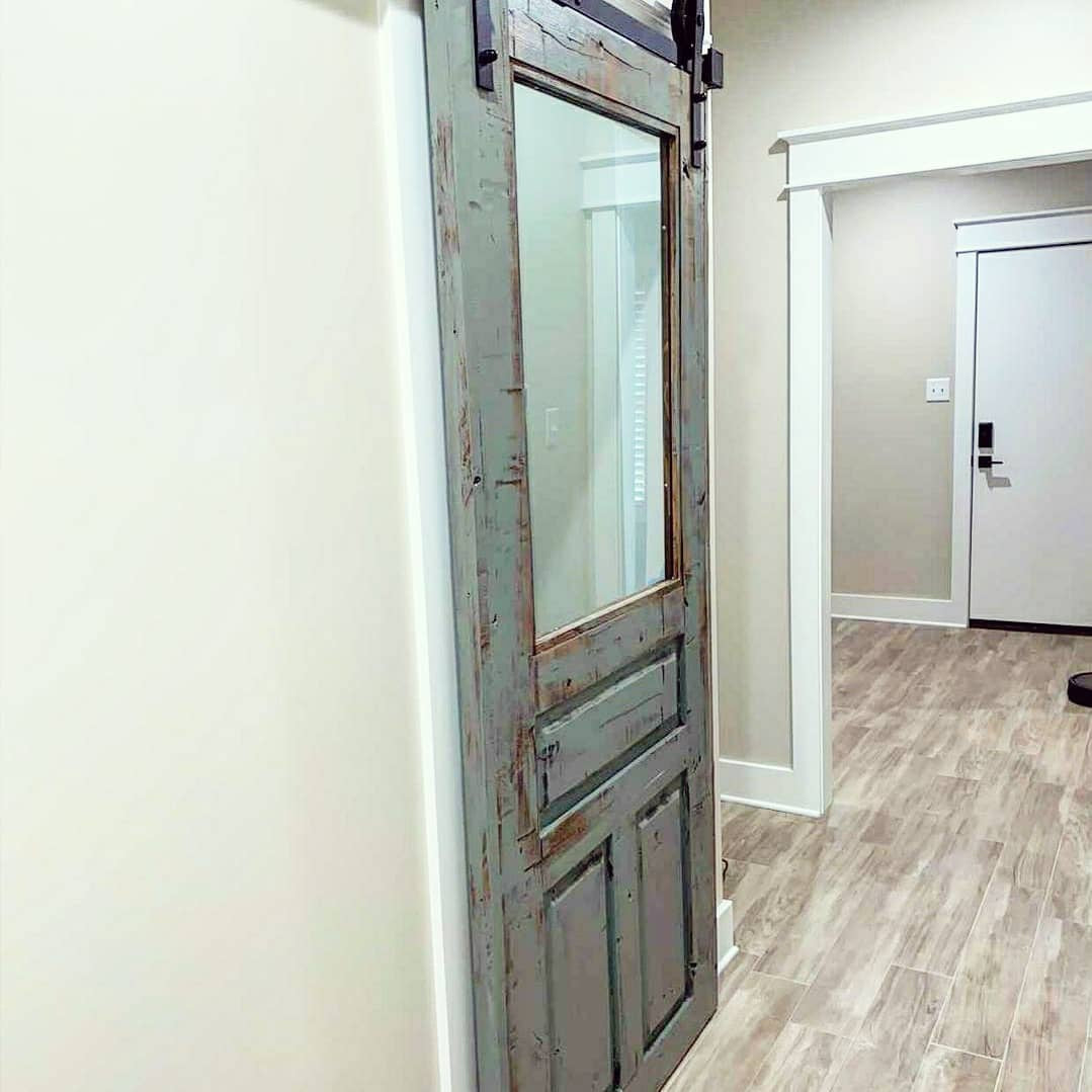 Vintage pantry door 