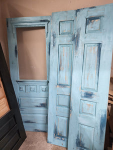 Solid 4 Panel Antique Inspired Door - Tumbleweed Home Furnishings 