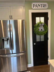 4-Lite Flat Panel Stained Pantry Door - Tumbleweed Home Furnishings 