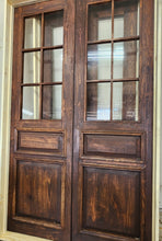 Load image into Gallery viewer, Custom Built: 6 Lite Single Small Large Antique Style French Doors Pre-Hung         (Glass French Doors, Sliding Barn Door, Hinge Doors, Pocket Door, Pantry Doors, Antique Doors, Custom Interior Doors)